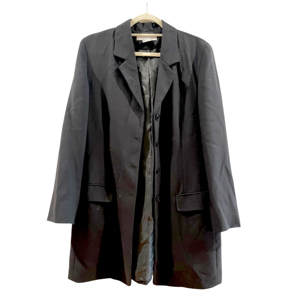 Black oversized blazer